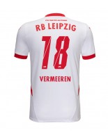 RB Leipzig Arthur Vermeeren #18 Domácí Dres 2024-25 Krátký Rukáv